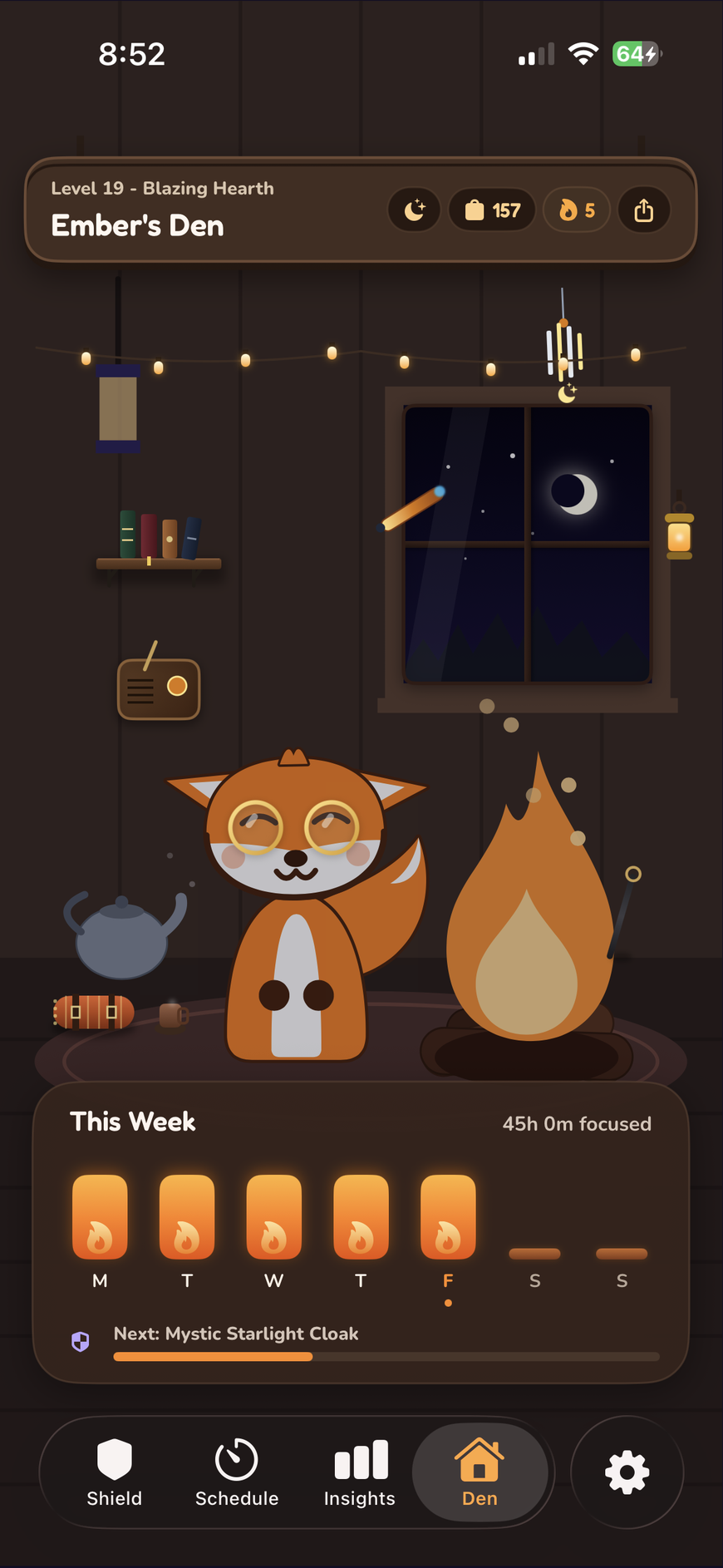 The Den sanctuary in Ember